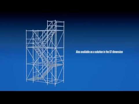 Ringscaff - Stairtower - Scafom-rux