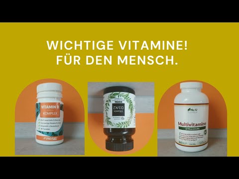 Wichtige Vitamine für den Menschen. Hier Informationen über Vitamine die für den Menschen .