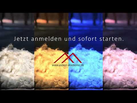 TRGS 521 Lehrgang ONLINE - Umgang mit alter Mineralwolle (ASI-Arbeiten an künstlichen Mineralfasern)