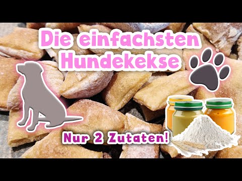 Die einfachsten Hundekekse der Welt | DIY | Backen für den Hund