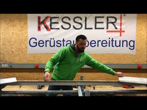 Layher Stapel-/Kombiboden Reparatur mit Aluminium Belag