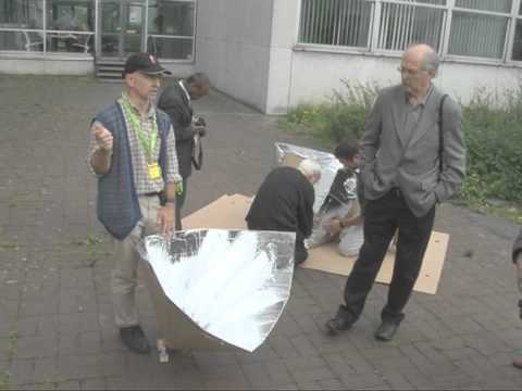 Low-Tech Solarkocher für 1 Euro