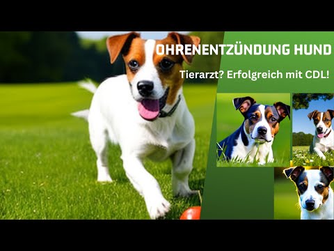 Hund Ohrenentzündung. Erfolgreich mit CDL. Tierarzt und/oder Alternativmedizin beim Hund