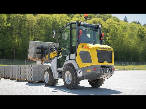 Kramer Radlader 5035 &amp; 5040: Perfekte Leistung, kompakte Maße und geringes Eigengewicht | DE