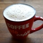 Milchkaffee mit Hafermilch