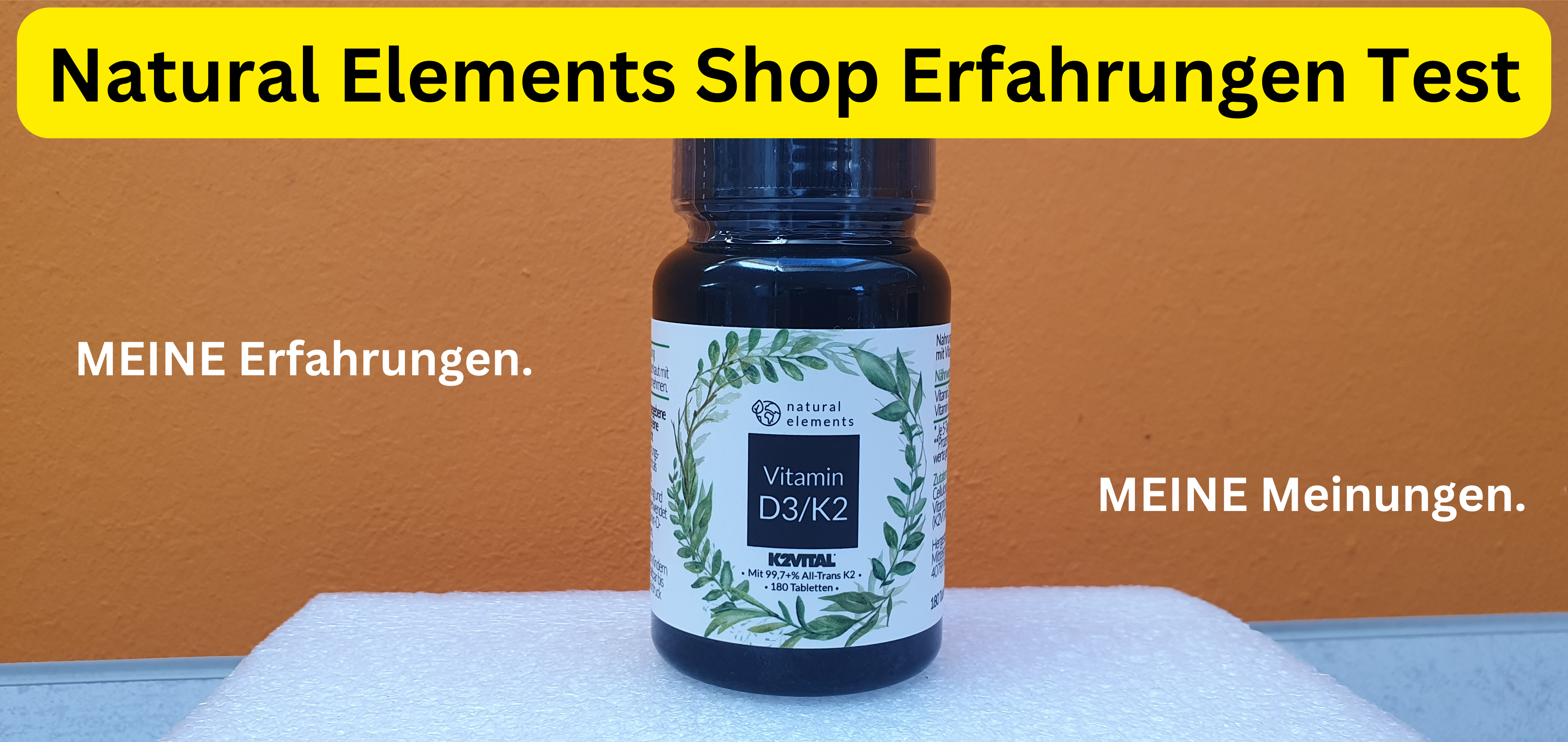 Natural Elements GmbH Shop Kauf Erfahrungsbericht. Kundenmeinung. MEINE Meinung.